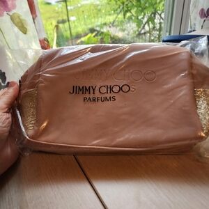 Jimmy Choo Travel/make-up bag, pink‎ color